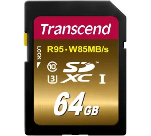 Transcend SDHC/SDXC Ultimate Class 10 UHS-I U3 von Transcend