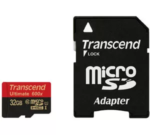 Transcend Micro-SDHC Ultimate 600x Class 10 UHS-I (32 GB) von Transcend