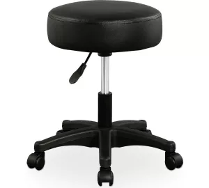 Deuba Casaria Rollhocker in schwarz von Deuba