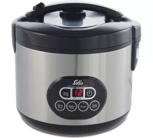Solis Rice Cooker Duo Program in schwarz von Solis